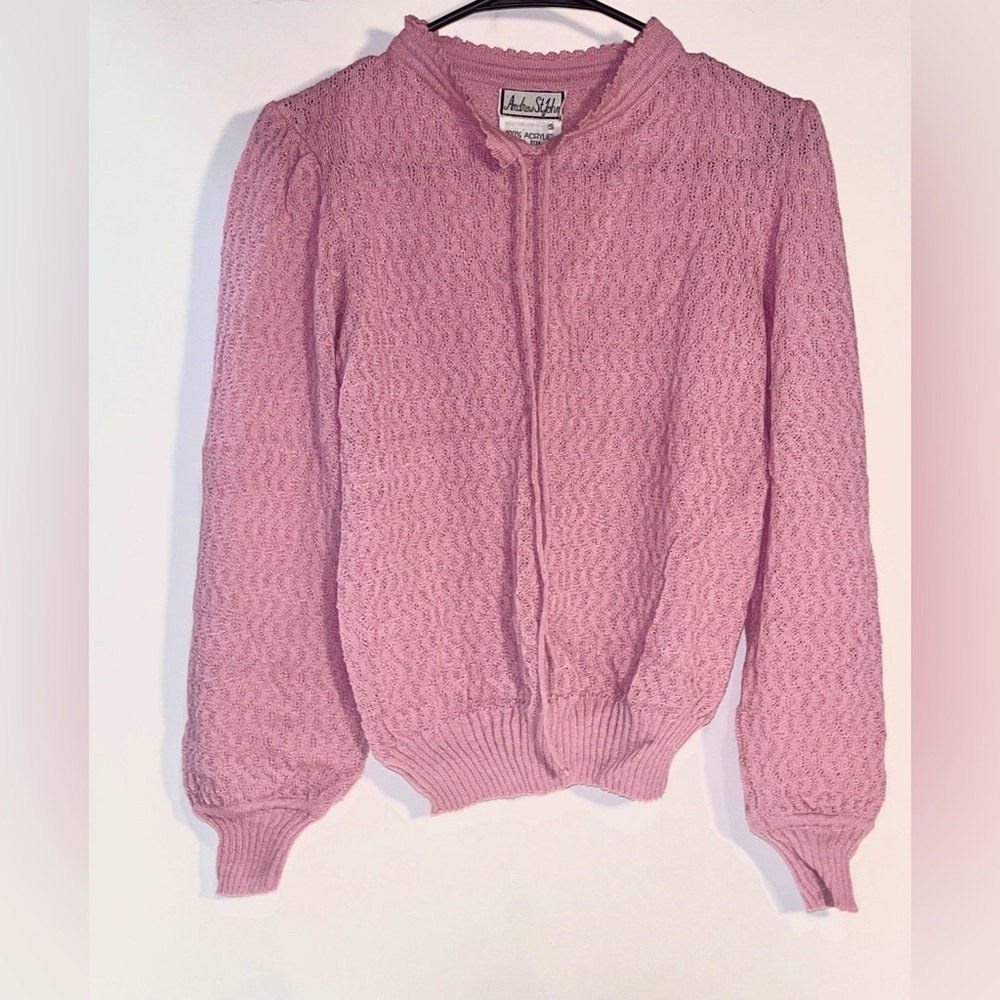 Vintage Pink Cardigan